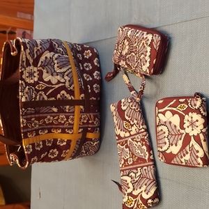 Vera Bradley 4 piece set